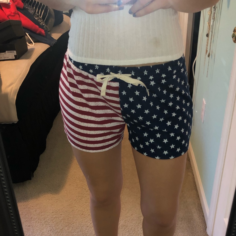 medium american flag shorts